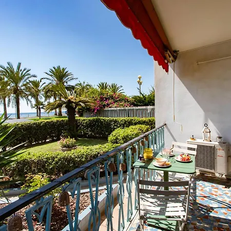 L54 Staywizus - 1bdr Promenade Sea View Ac & Balcony Διαμέρισμα Νίκαια