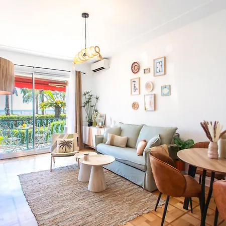 L54 1bdr Promenade Sea View Ac & Balcony Nizza